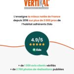 Note de 4.9/5 pour VERTIKAL, la mieux notée depuis 2016.