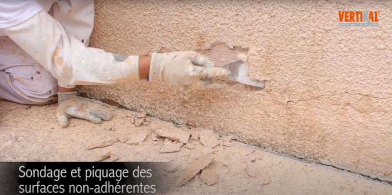 Sondage et piquage des surfaces non-adhérentes par VERTIKAL.