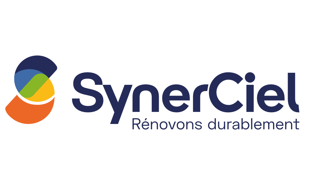 Logo de SynerCiel, une initiative VERTIKAL pour la durabilité.